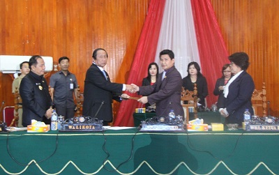 Walikota Terima Penyampaian DPRD Tentang LKPJ